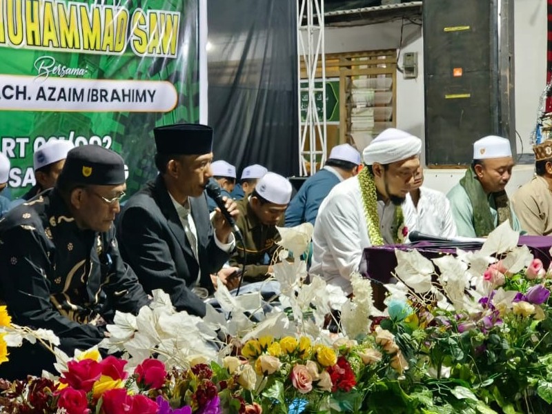 Pelaksanaan Maulid Nabi Muhammad SAW Bersama PGRI dan Jam'iyah Shalawat Bhenning